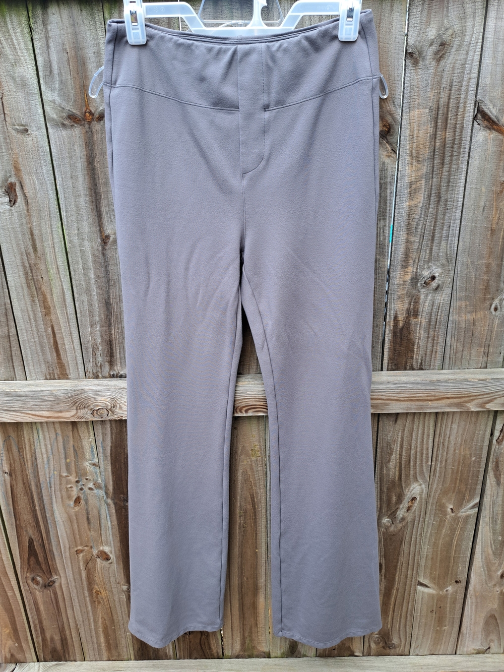 HALARA Taupe Boot Cut Stretch Pull-On Pants